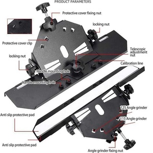 Universal 45&deg; Chamfering Bracket 115/<strong>125</strong> Angle Grinder Tile Chamfering Tool Adjustable Angle Small Angle <strong>Cutter</strong> - Product Image 3