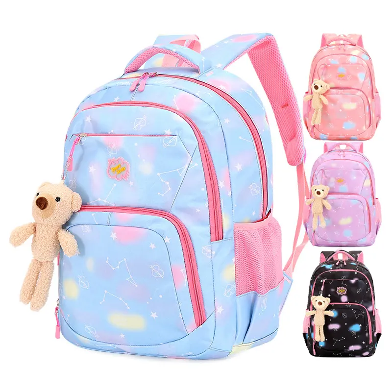 Sac à dos d'école en Nylon Durable étanche pour filles, cartable, bibliothèque, étanche, pour enfant,