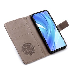 ドリームキャッチャーPUフリップケースポーチXiaomiMi 11T 10 Prime 11 Lite Poco X3 NFC For Redmi Note 10 Pro10sウォレットスタンドケース