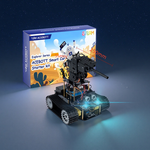 ACEBOTT ESP32 AI Targeting-System Wasserball Blaster Roboter Tank Kit DIY Fernbedienung Bildungs projekt für Arduino - Product Image 1
