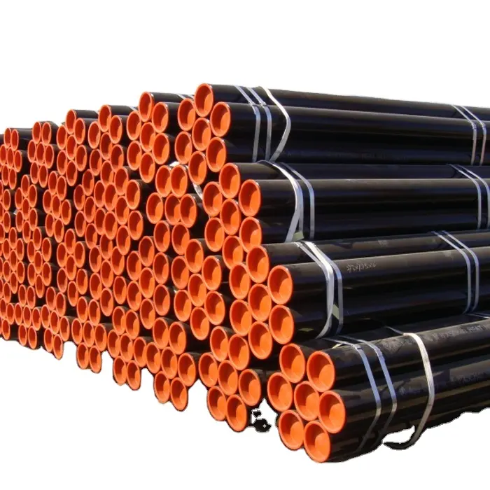 En stock bonne quantité ASTM A106 Grade B propre usine tuyaux de production urgents Xinyue stock tuyau/tube en acier sans soudure au carbone noir