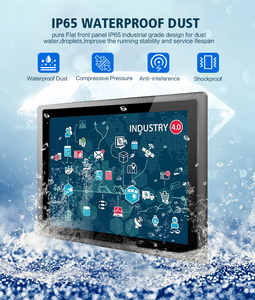 KINGONE 15,6 19 pulgadas IP65 impermeable Industrial pantalla táctil Panel PC ventana/Android/Linux capacitivo integrado tabletas computadoras - Product Image 4