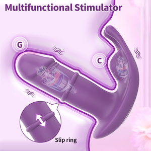 DELITE VIBES Panty Anal Wearable Vibrator Multiple Dual g Spot Clitoris Rabbit Snail Ear Double-ended Dildo <strong>Sex</strong> Play Outdoor <strong>Sex</strong> - Product Image 6