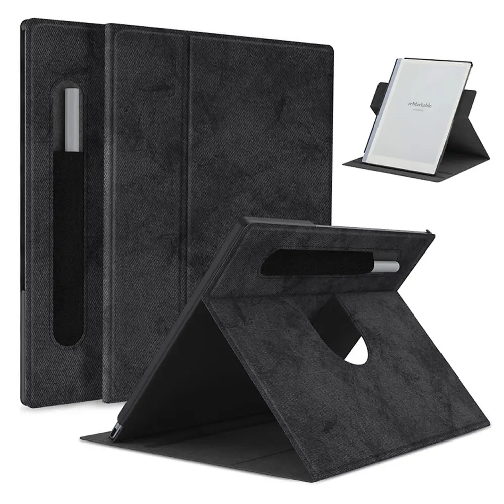Case for Remarkable 2 10.3 inch Tablet Cover with Pen Holder and Stand Function