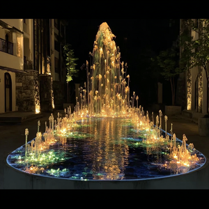 AWS musica all'aperto danza fontana programma di controllo acqua fontana per la decorazione quadrata - Product Image 2