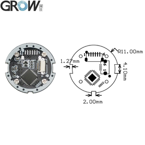 GROW R502-B Flat Cable FPC 0.5mm 6pin UART DC 3.3V Small Round LED Capacitive Fingerprint Module Access Control Arduino - Product Image 2