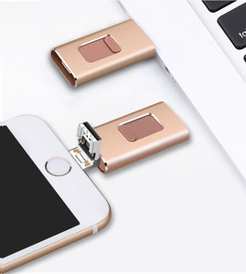 批发4合1 OTG USB闪存盘2.0 3.0适用于IPhone/Android/计算机/TYPE-C，带有定制徽标16GB 32GB 64GB 128GB批量 - Product Image 6