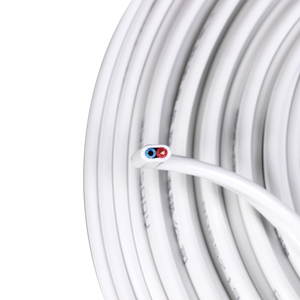Source Factory Price Custom Sq 2x0.75/1/1.5/2.5/4/6mm2 High Quality PVC Insulated Flat Copper <strong>Dual</strong> <strong>Core</strong> Electric <strong>Wires</strong> - Product Image 4