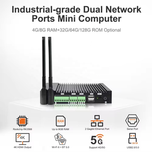 RK3568 Quad Core Edge Computing IoT Control Cartridge RS485 RS232 4G LTE Dual Ethernet Android Ubuntu <strong>Linux</strong> Gateway <strong>Computer</strong> - Product Image 3