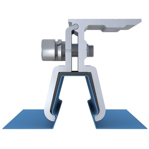 Çatı üzerinde GÜNEŞ PANELI montaj çatı üst metal yapı braketi kelepçe - Product Image 5