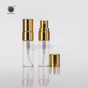 Muestra gratis, envío directo, vial de vidrio transparente, botellas de perfumes, 2ml, 3ml, 5ml, 10ml, tubo de prueba vacío con rociador para embalaje - Product Image 2