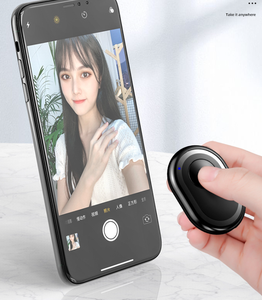 Sıcak satış Mini kamera anahtarı düğmesi kablosuz uzaktan deklanşör cep telefonu IOS Android için selfie uzaktan deklanşör - Product Image 4