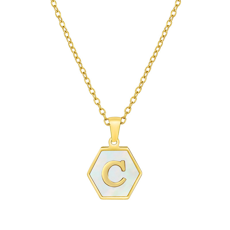 White Shell C (including chain)