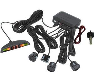One Set Led Parking <strong>Sensor</strong> Auto Car Detector Parktronic Display <strong>Reverse</strong> Backup Radar Monitor System with <strong>4</strong> <strong>Sensors</strong>