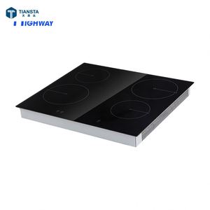 电子炉陶瓷4电热板炊具，带德国IGBT CE EMC内置炉灶4区家用 - Product Image 4