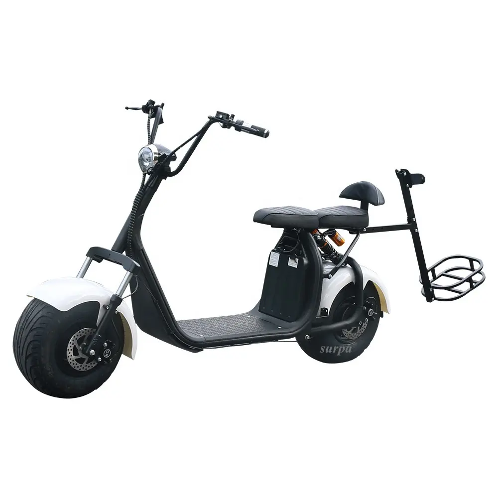 Электрический гольф-скутер citycoco с литиевым аккумулятором, 2000 Вт, 60 В1, 2 Ач/20 Ач