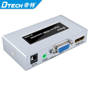 Dtech-Convertidor de adaptador VGA a Hdmi, 1080P, convertidor Hdmi - Product Image 4