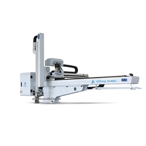 産業用ロボットアームロボットアームピッキング用のサーボモーター付き小型ミニ2軸ロボットアームの射出成形 - Product Image 1