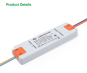 Fuente de alimentación de voltaje constante, controlador de iluminación LED, 50W, 24V, salida única de CA a 12 voltios, fuente de alimentación para tira LED - Product Image 3