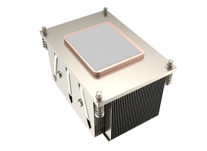 Hongyi Intel LGA4926 ARM9 300W 5ヒートパイプ2UパッシブCPUクーラーヒートシンク116*80 * 65mmボールベアリングコンピュータサーバープロセッサ - Product Image 4