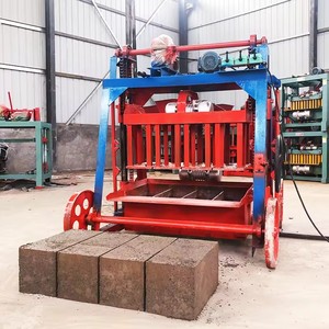 Máquinas de fabricación de enclavamiento manual/mesin de ladrillo de mayor promoción/máquina de fabricación de bloques de cemento pequeño - Product Image 2