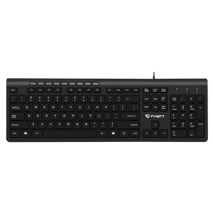 2023 <strong>Keyboard</strong> Custom Logo Ergonomics Design Office <strong>Keyboard</strong> OEM High Quality Wired <strong>Keyboard</strong> for Laptop Pc - Product Image 1