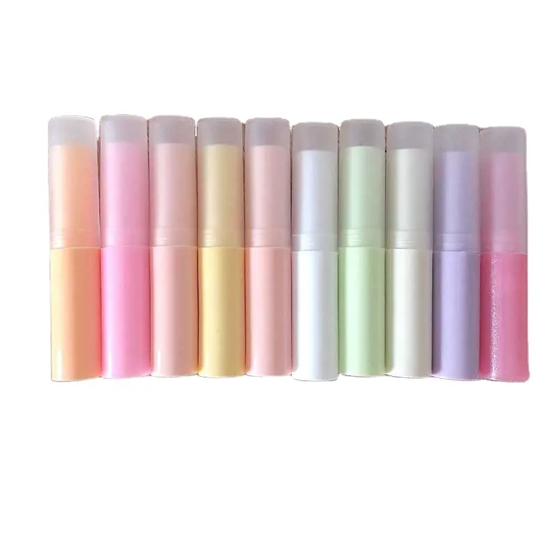 mini colorful red/white/pink/purple 3g 4g cosmetic empty chapstick lip gloss lip balm tube lipstick tube packaging lipstick tube