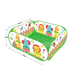 Bán buôn Kid của trong nhà ngoài trời thể thao Đồ chơi nhựa phim hoạt hình lều bóng hồ bơi với 30 quả bóng Đại Dương - Product Image 3