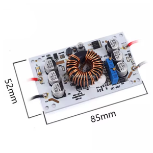 600W piastra in alluminio DC-DC Boost Converter regolabile 10A Step Up modulo di alimentazione a corrente costante Led Driver per Arduino