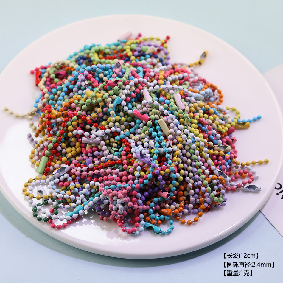 Beaded necklace (100 pieces)