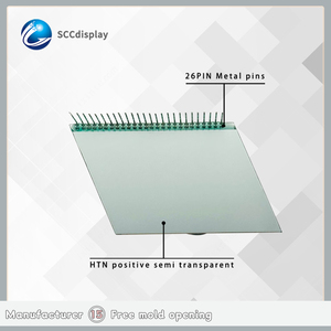 SJXDGW007 schermo a codice di segmento quadrilatero di qualità di fabbrica 5.0V moduli Display griy per cruscotto moduli LCD di alta qualità - Product Image 3