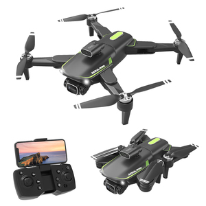 F166โดรน4K สองตัวกล้องการหลีกเลี่ยงออปติคอล WiFi FPV มอเตอร์ไร้แปรงถ่านพับได้โดรน RC