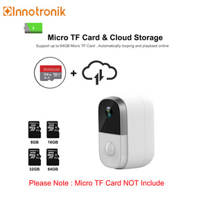 Innotronik สนับสนุนการกำหนดค่า WiFi ตรวจจับ PIR ปลุก IP สมาร์ทกลางแจ้ง WiFi กล้องแบตเตอรี่ขับเคลื่อน - Product Image 6