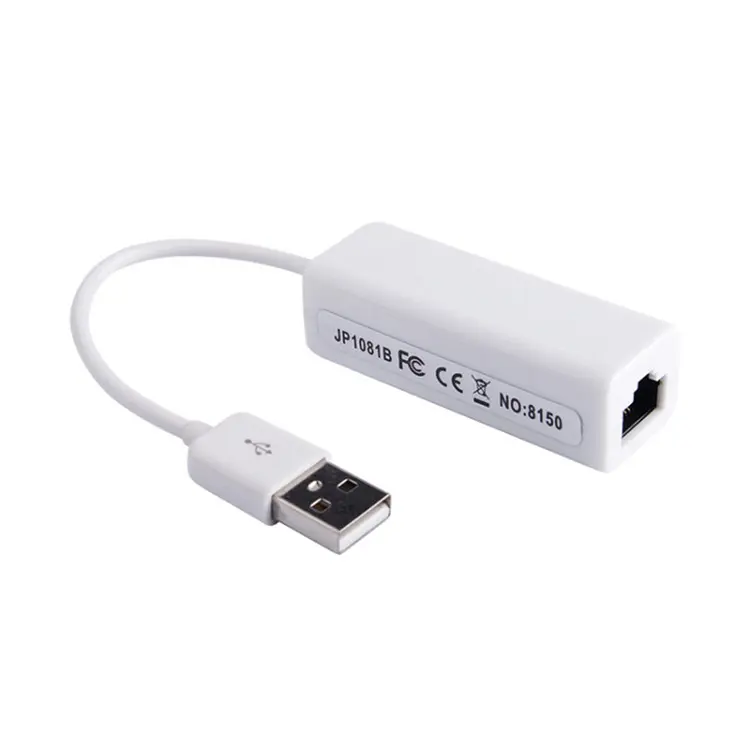 USB External to RJ45 Ethernet Adapter Ethernet 10/100Mb USB 2.0 to RJ45 Lan Ethernet Hub Network Card