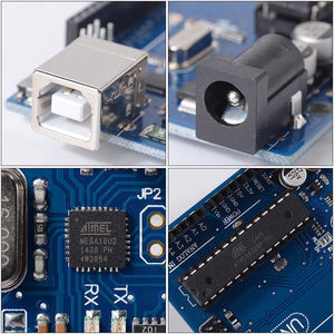 Hochwertiges Entwicklungs board Die Verwendung für Arduino UNO R3 DIP ist kompatibel mit dem Arduino Control ATmega328P Single-Chip-Programm