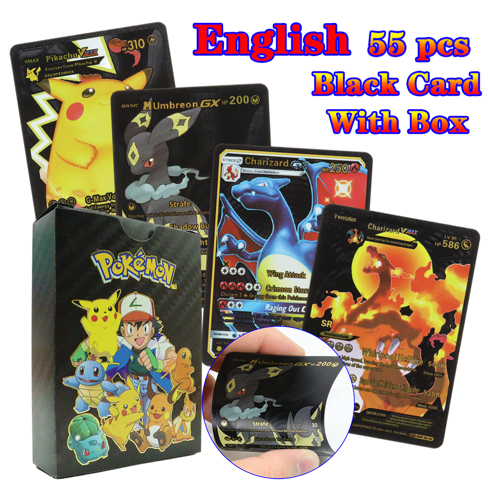 English Black 55pcs