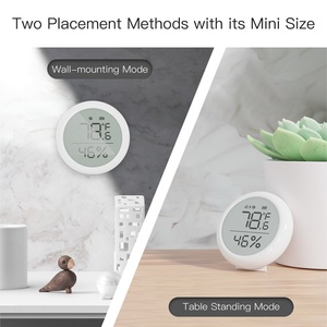 Zigbee-Sensor de temperatura y humedad 3,0, dispositivo de automatización Tuya, Control remoto inalámbrico, Alexa y Google Home - Product Image 3