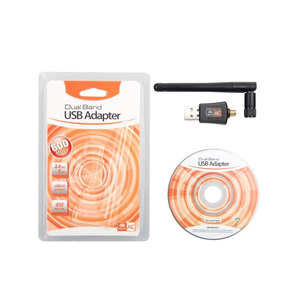USB AC 600Mbps USB 5G Wifi güvenlik cihazı çift bant 5GHz ağ adaptörü PC için USB2.0 Ethernet arayüzleri ile - Product Image 3