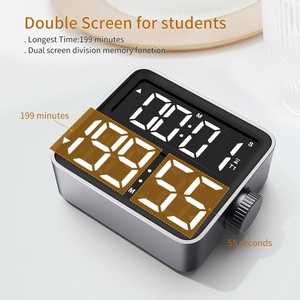 Timer magnetico con funzione di memoria Volume regolabile grande per la cucina in aula giochi di esercizi Timer per bambini e adulti - Product Image 3