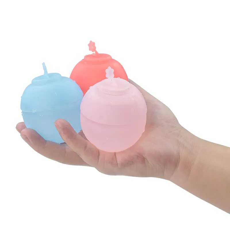 Vendita calda per uso alimentare in Silicone Baby Bomb palloncino da bagno giocattoli estivi riutilizzabili No magnete in Silicone bomba palloncino