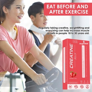 วุ้นครีเอทีนในสตรอเบอรี่ผลิตจากโรงงาน aeglewell เพื่อเพิ่มกล้ามเนื้อเพิ่มความแข็งแรงมากขึ้นและฟื้นตัวได้เร็วขึ้น - Product Image 5