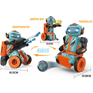 3 Modelle 24G Intelligentes Programm Roboter Kinder Fernbedienung RC Roboter Spielzeug - Product Image 3