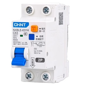 Chint Rẻ Nhất MCB NXB-63 1P <span class=keywords><strong>2P</strong></span> 3P 4P 6A 10A 20A 32A 40A 63A B C D Điện Từ Chint NXB-63 Miniature Circuit Breaker - Product Image 5