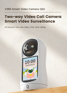 微距视频新设计Wifi摄像机与夜视360度云台功能与视频通话 - Product Image 4