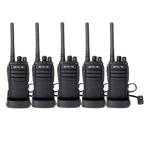 5Pack <strong>Retevis</strong> <strong>RT21</strong> VOX Scrambler Squelch Security Walkie Talkie UHF400-480MHz 16CH 2.5W Business Commercial Two Way Radio Church - Product Image 1