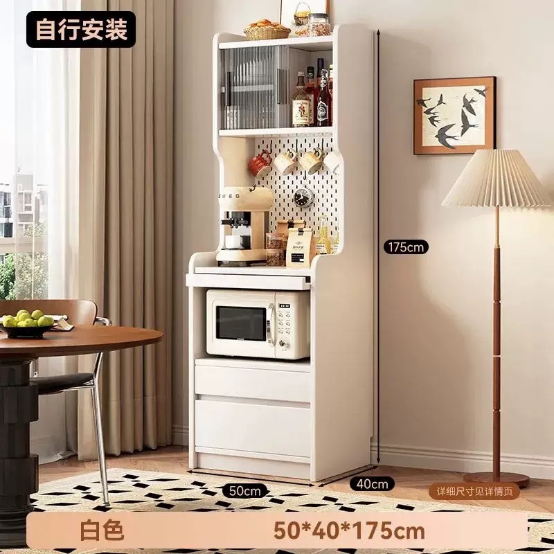 Solid wood - White - 50cm