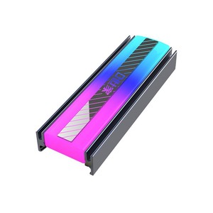 TEUCER M.2 NVME SSD soğutucu soğutucu 2280 & PS5 katı hal diski uygulama için masaüstü bilgisayar alüminyum bilgisayar kasası sürücü radyatör - Product Image 4
