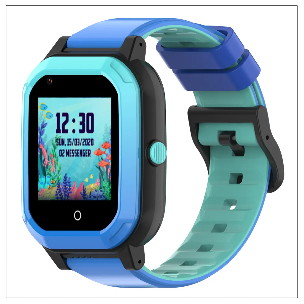 Wonlex 4g android วิดีโอคอล 4G สมาร์ทวอท์ชเปลี่ยนได้เด็กกันน้ํา gps smartwatch พร้อมกล้อง KT20