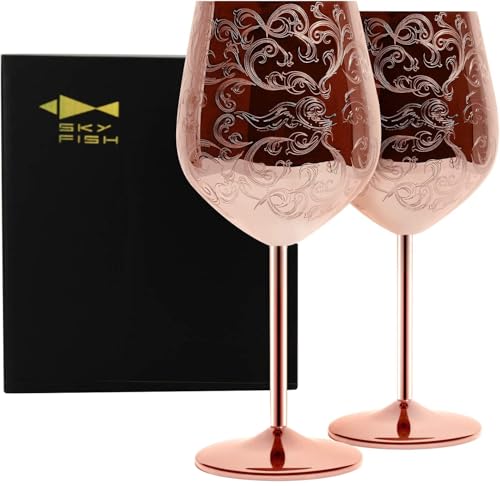 copper tall glass Two-piece set
