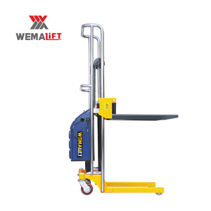 Paletten kraftwerk Mini Semi Electric Paletten stapler neues Modell Electric Load Stacker Semi Electric Stacker mit Plattform - Product Image 4